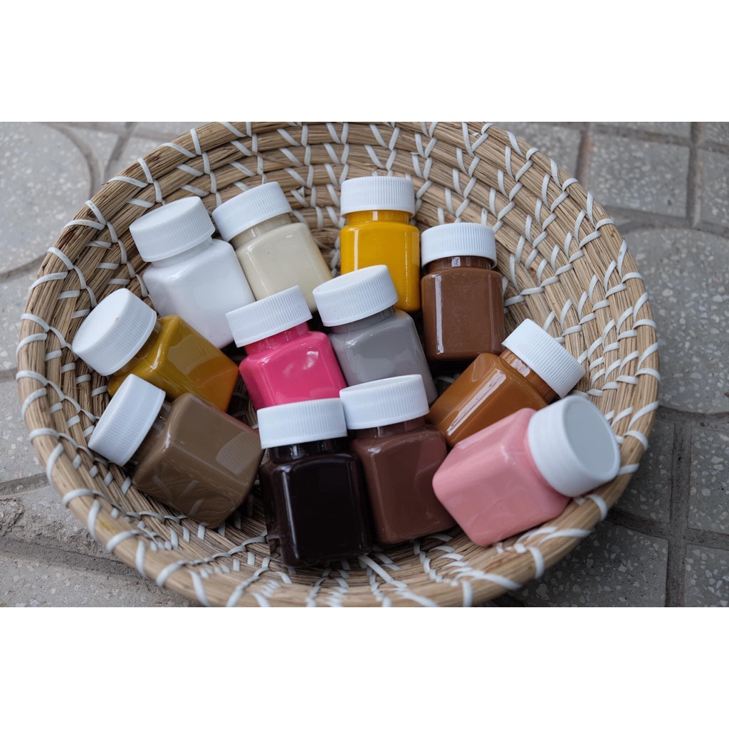 Sơn cạnh Italy, Sơn cạnh túi xách, sơn viền túi, ví, dây đồng hồ hũ 50ml