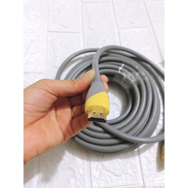 Cáp HDMI ARIGATO 10m lõi đồng HDTV 4K*2K (19+1) - Dây HDMI To HDMI tròn chuẩn FULL HD 1080p