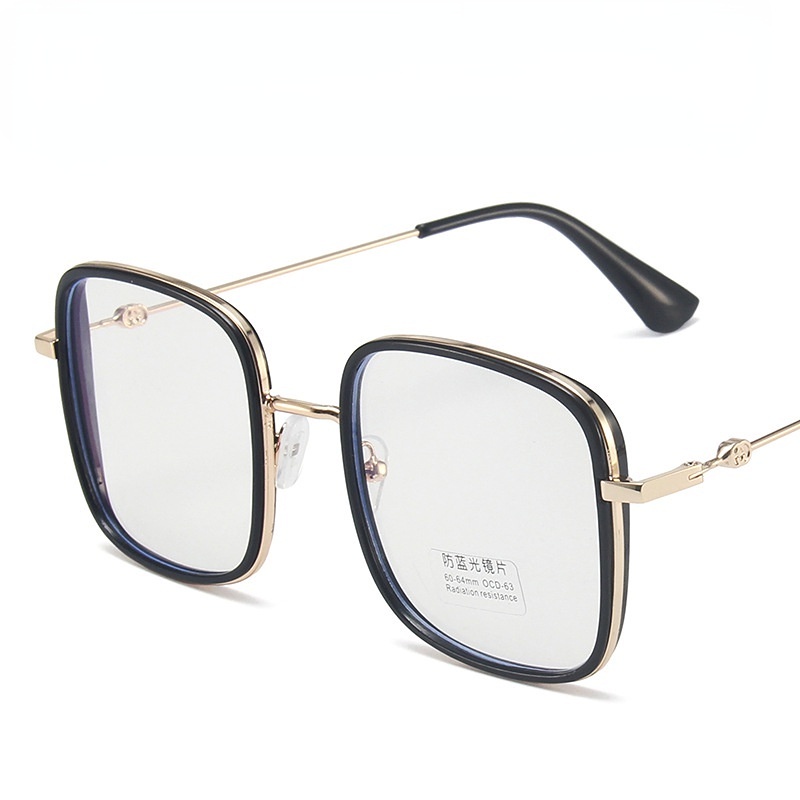 Mắt Kính Cận Thị Gọng Màu Xanh Dương Nhạt Cho Nam Nữ