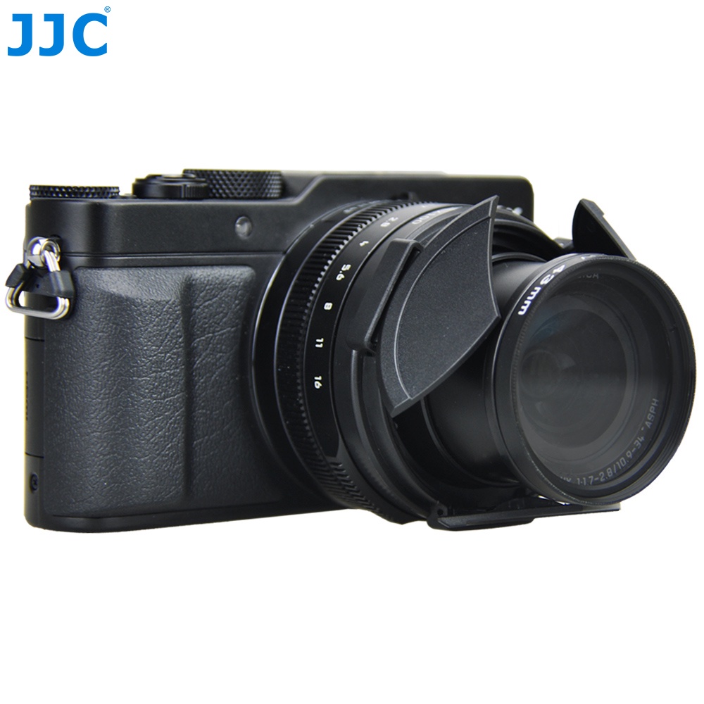 JJC DMW-LFAC1 Nắp ống kính tự động cho máy ảnh Panasonic LUMIX DMC-LX100 DMC-LX100II Leica D-LUX  D-LUX7