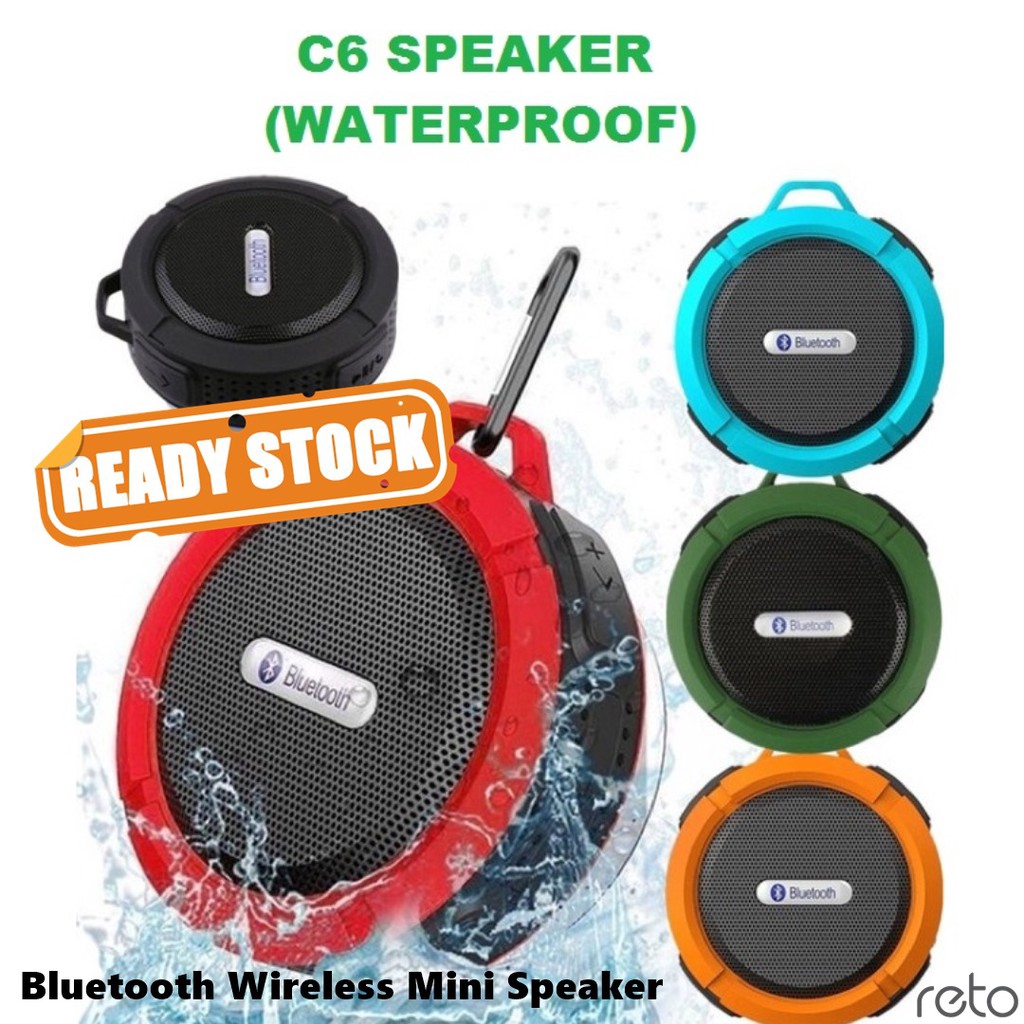 Loa Bluetooth Không Dây C6 Chống Nước Ip65