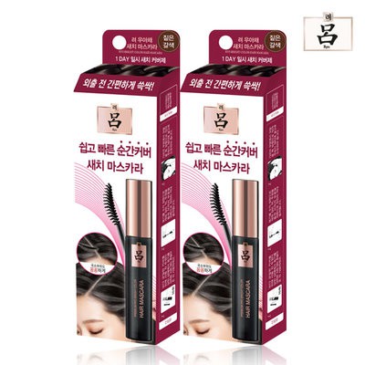 Che khuyết điểm tóc dạng Mascara phủ bạc