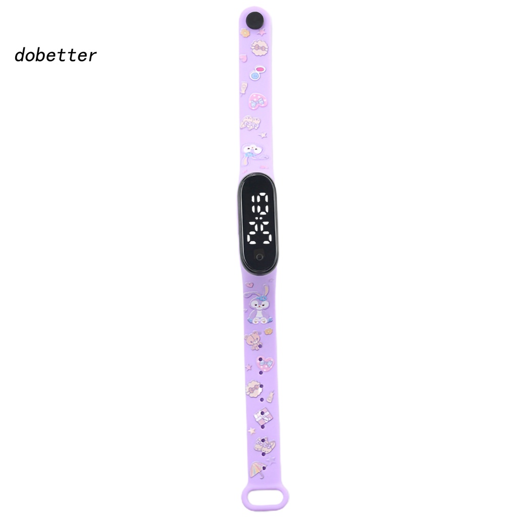 &lt;Dobetter&gt;Đồng hồ đeo tay hoạt hình đáng yêu trọng lượng nhẹ cho trẻ em