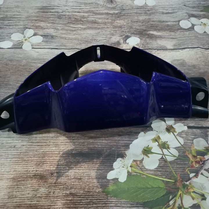 Ốp Đầu xe Wave ZX - Wave anpha - Wave 110 đời 1997 đến 2006 Loại 2 bóng Màu Tím Cà - B-DG