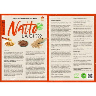 Natto bột đậu tương lên men