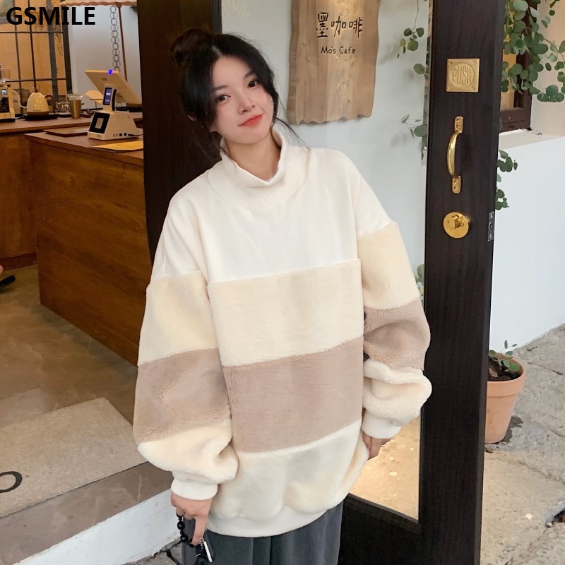 Áo Len Rời Phối Màu Cho Mùa Thu Đông Unisex