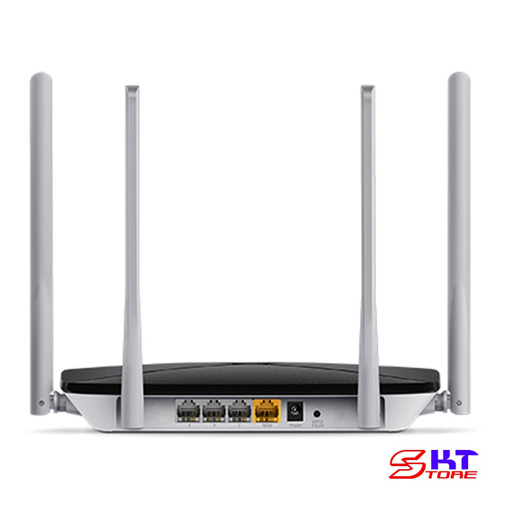 Bộ Phát Wifi Mercusys AC12 Băng Tần Kép Chuẩn AC Tốc Độ 1200Mbps - Hàng Chính Hãng