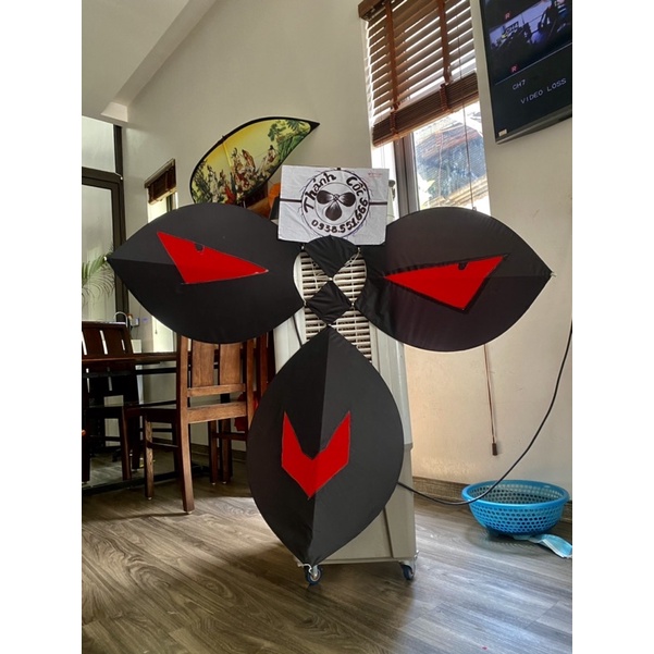 DIỀU CÁNH CỐC MẪU MỚI mắt vàng và măt đo 1,5 mét và 2 mét có sáo và không sáo