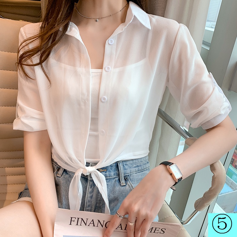 Áo khoác cardigan ngắn siêu mỏng chống nắng thời trang mùa hè 2021