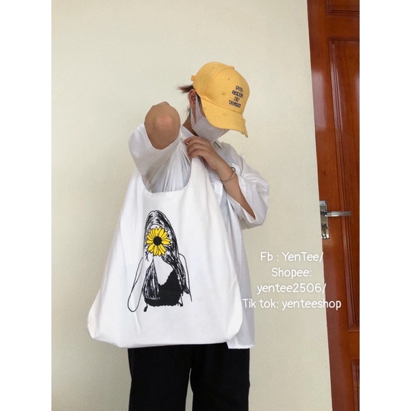 Túi tote cô gái ( Loại 1 )