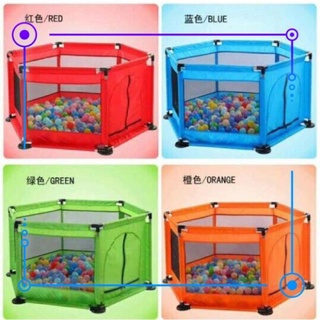 Quây bóng lều chơi bóng cho bé, Nhà bóng cho bé khung inox tặng kèm bóng--