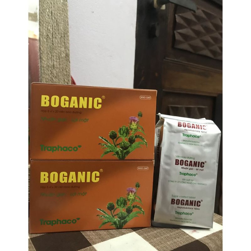 Boganic tăng cường chức năng gần thải độc gan