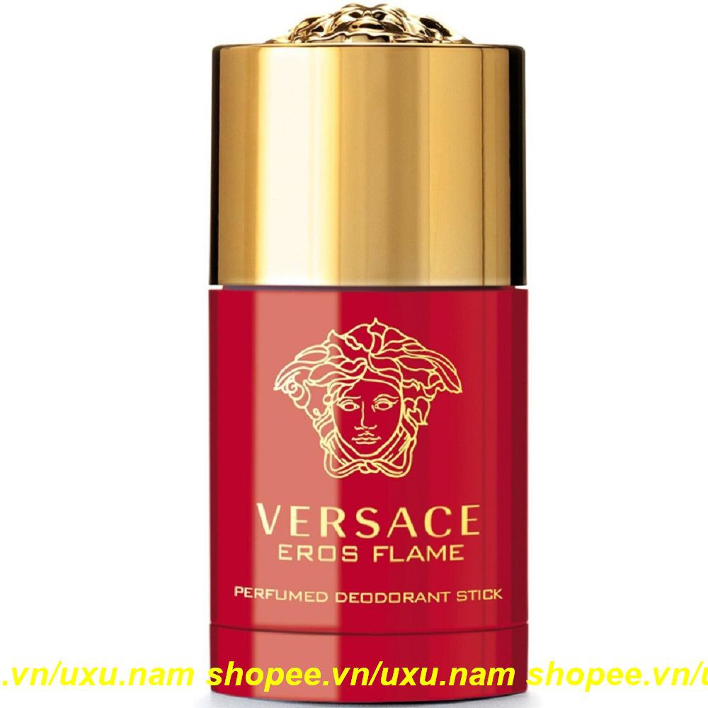 Lăn Khử Mùi 75Ml Versace Eros Flame Perfumed Deodorant Stick Thơm Hương Nước Hoa Chính Hãng.