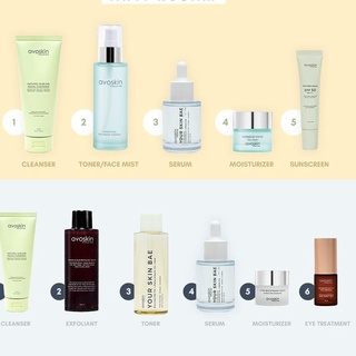 ☏ Bộ cảm biến áp suất 2% Avoskin You SKIN BAE + CARROT EXIT C 2% +NIACINAMIDE