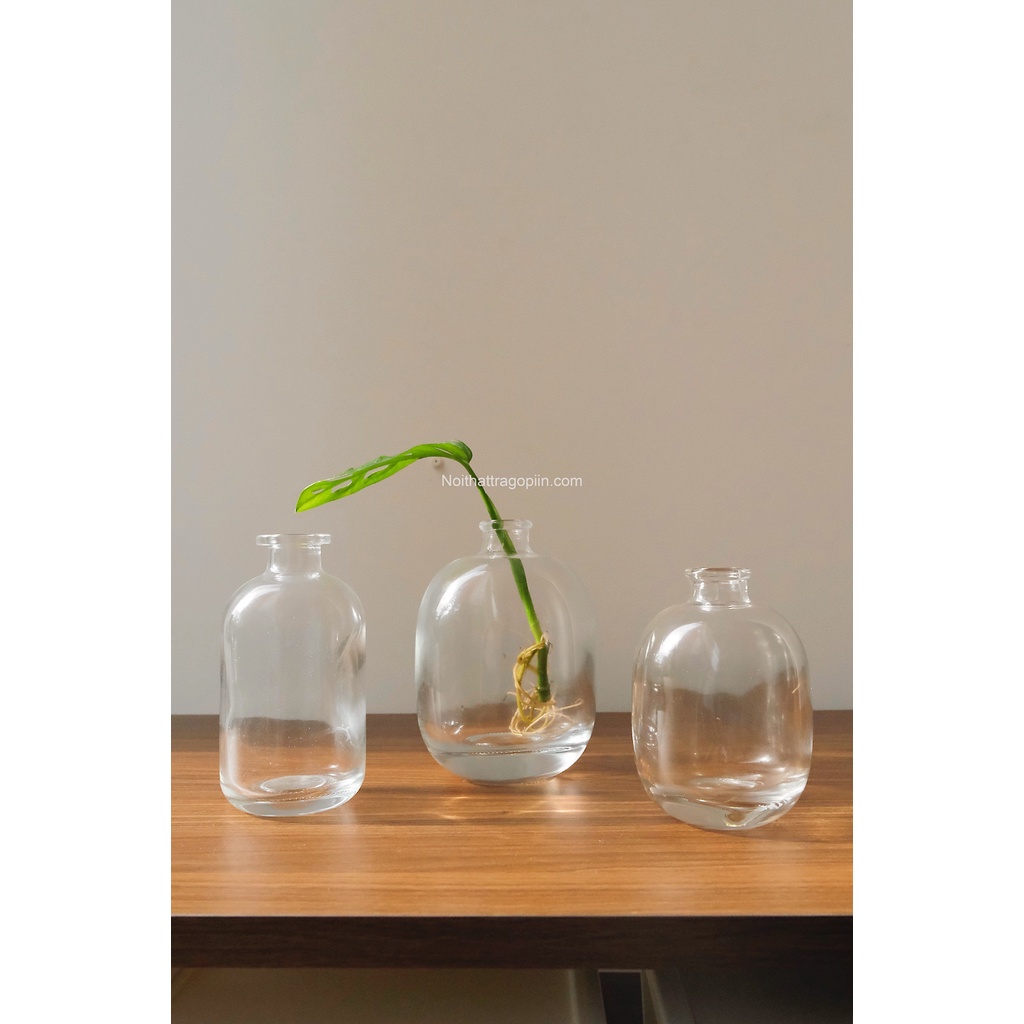 Chai thủy tinh trang trí