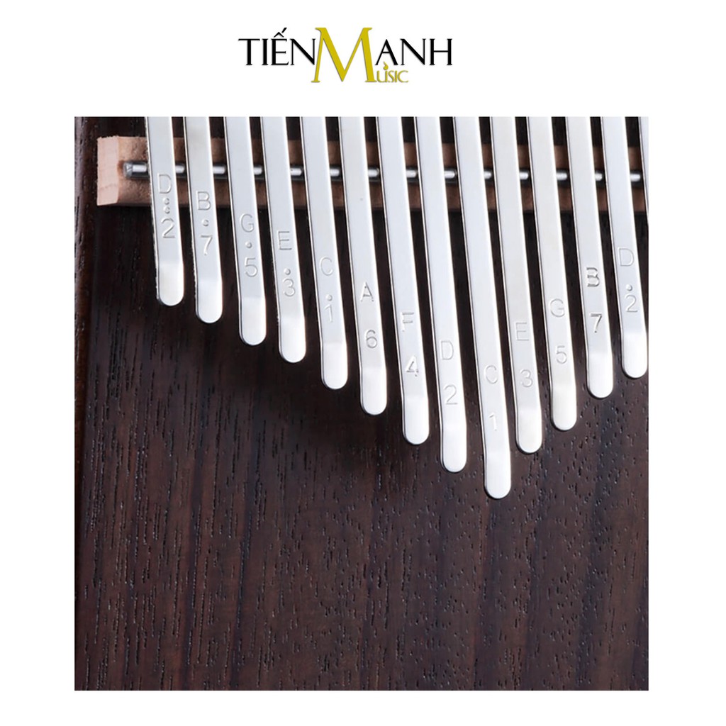 Đàn Kalimba 17 Phím Hluru KF-KO và KF-RW (Gỗ Koa, Rosewood - Khắc Phím) - Nhạc Cụ Tiến Mạnh Music