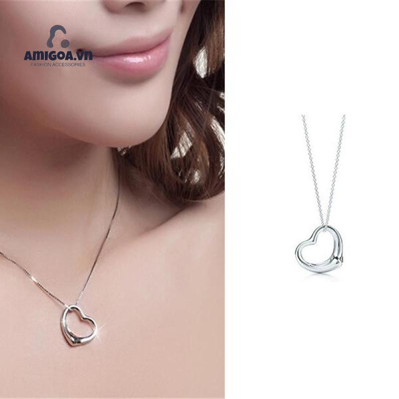 Vòng cổ Mặt Trái Tim Thời Trang Cho Nữ