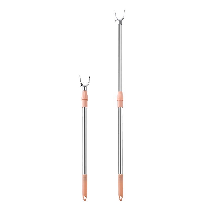 Cây Lấy Đồ, Phơi Đồ Quần Áo Trên Cao Bằng Inox Điều Chỉnh Được Chiều Dài Tiện Lợi