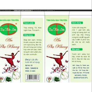 Dung dịch vệ sinh phụ nữ An Phụ Khang