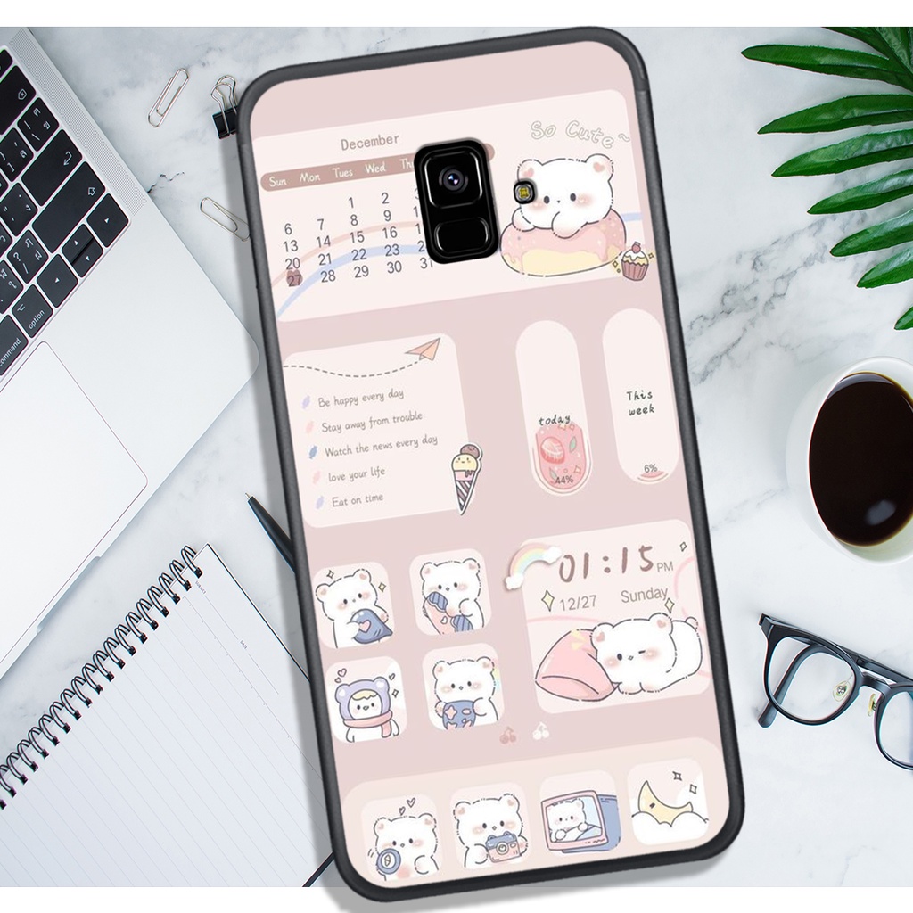 Ốp Lưng SAMSUNG A5/A8 2018 - A6 2018 - J6 2018 , In Hình Sinh Động, Dễ Thương, Màu Sắc Cá Tính.