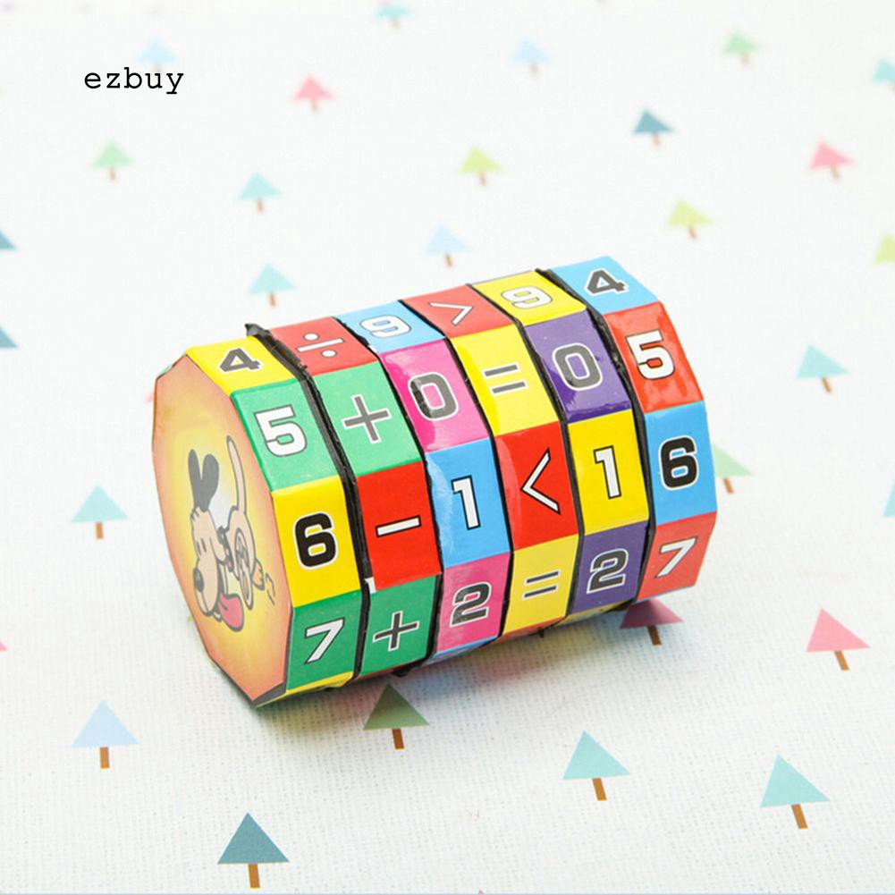 Đồ chơi xoay khối công thức toán dễ thương cho bé phát triển
