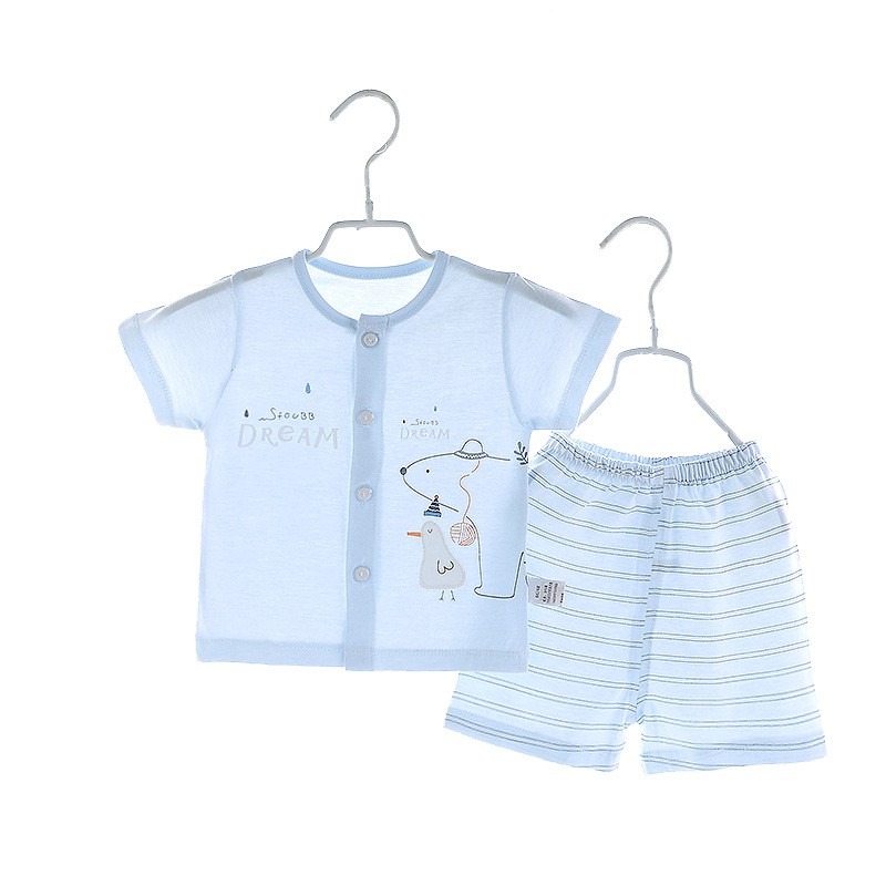 Bộ quần áo sợi tre cho bé
