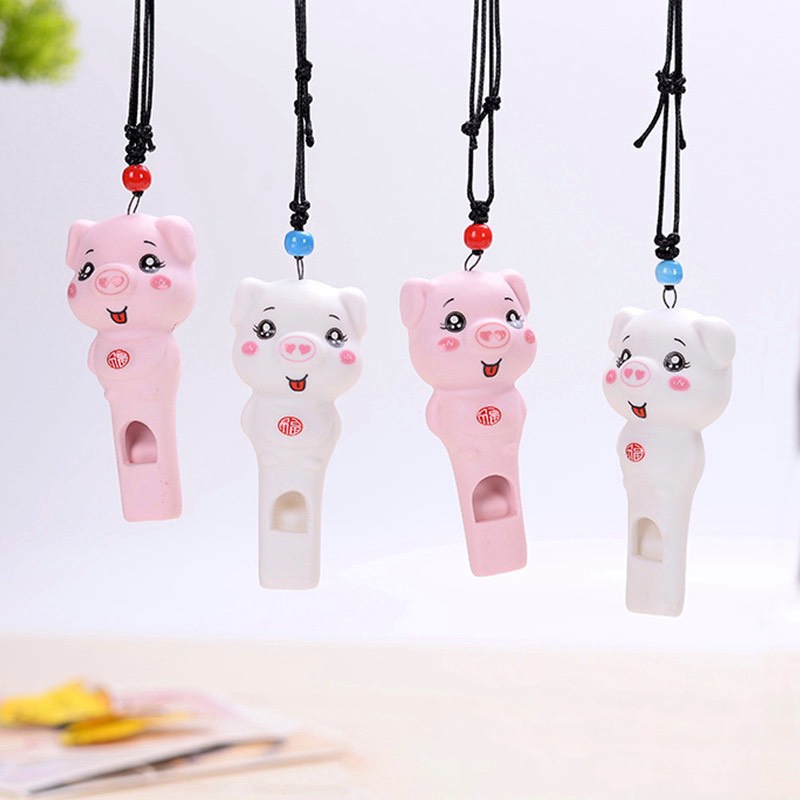 Kèn thổi cho bé, kèn sứ hình lợn xinh xắn