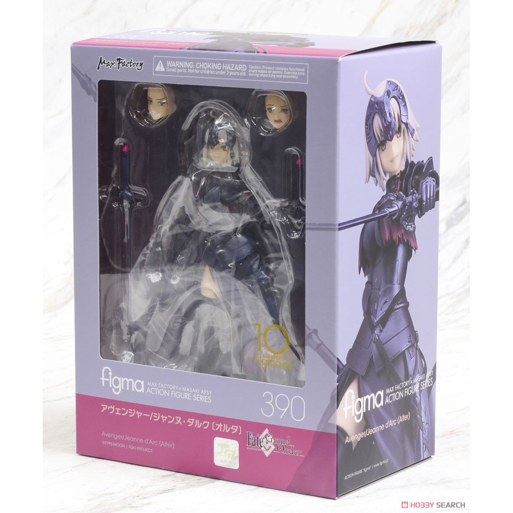 [Hàng có sẵn] Mô hình chính hãng Figma No.390: Jeanne d'Arc [Alter] (Fate/Grand Order Avenger)