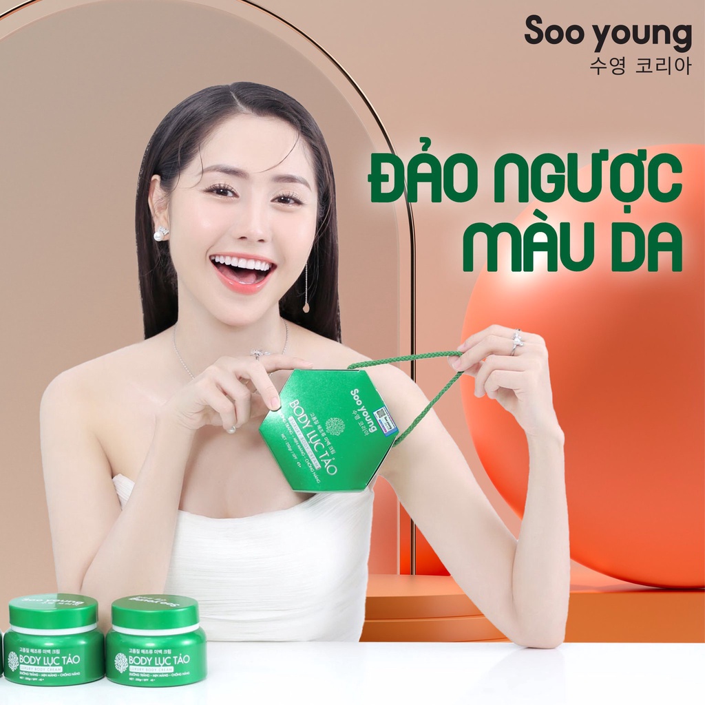 KEM DƯỠNG TRẮNG DA BODY LỤC TẢO, Dưỡng trắng, dưỡng ẩm, kháng nắng SPF45++ | BigBuy360 - bigbuy360.vn