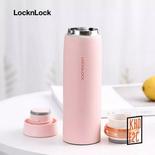 [LocknLock] Bình Giữ Nhiệt Feather Light LHC4131PIK Màu Hồng 450ml
