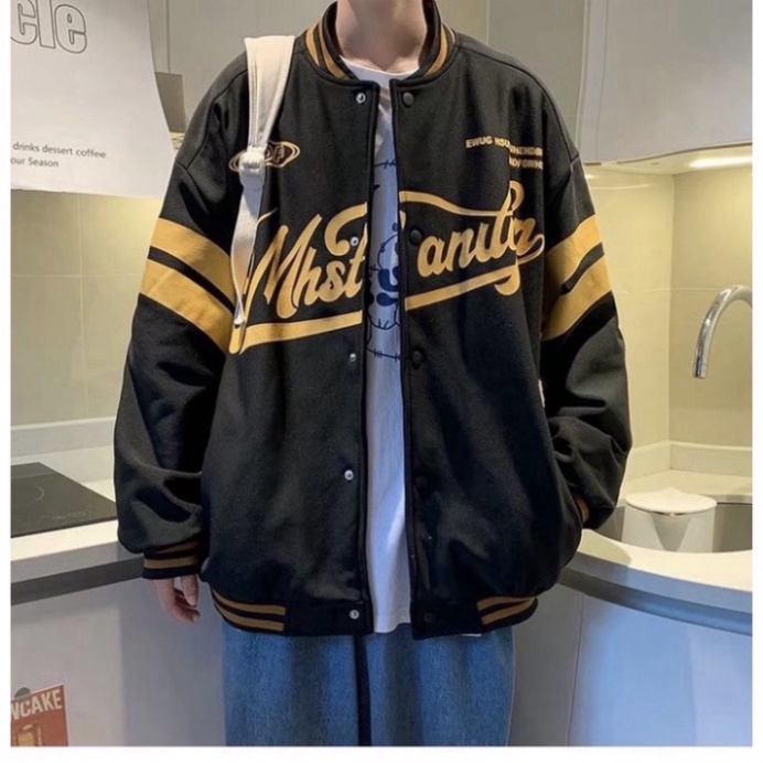 Áo Khoác Bomber Nam Nữ Ulzzang Form Rộng, Áo Khoác Nỉ Đôi Unisex Mùa Đông 2 Lớp Đẹp Giá Rẻ | BigBuy360 - bigbuy360.vn
