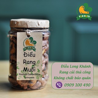 250GR HẠT ĐIỀU RANG MUỐI LOẠI I