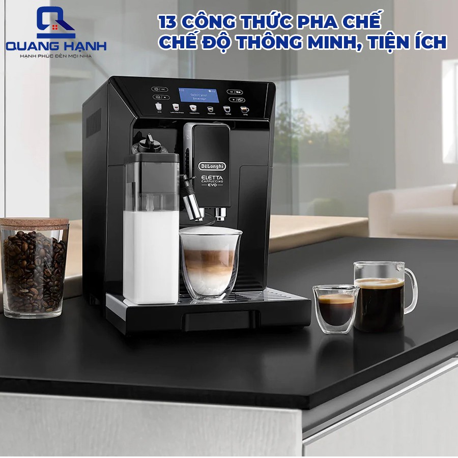 Máy pha cà phê Delonghi ECAM46.860.B [ Hàng chính hãng]