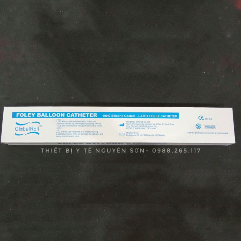 Dây ống thông tiểu FOLEY 2 nhánh, dẫn lưu nước tiểu - thiết bị y tế Nguyễn Sơn