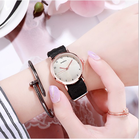 [Mã FAMARAL2 giảm 10K đơn 50K]ĐỒNG HỒ NƯ DÂY VẢI DÙ SHUXIA D352 PHONG CÁCH HÀN QUỐC | BigBuy360 - bigbuy360.vn