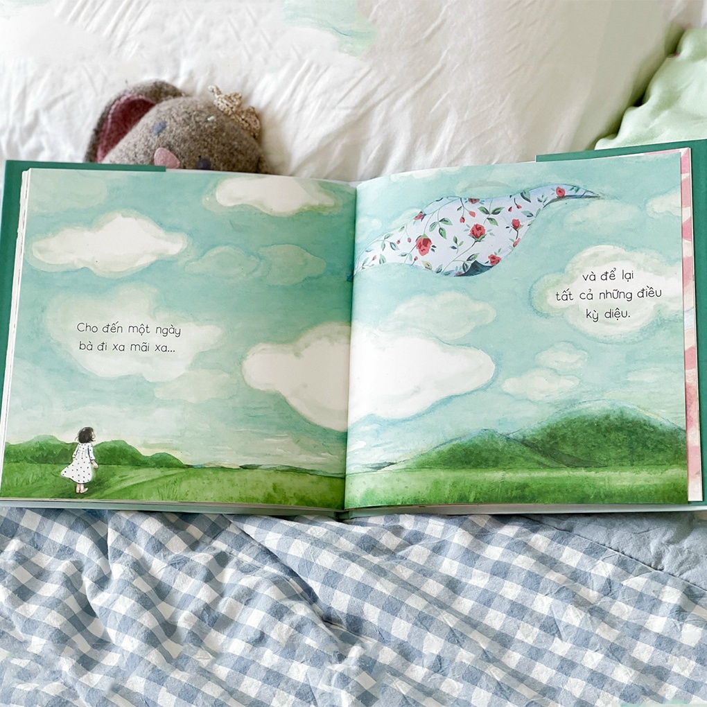 Sách - Tạm biệt bà ngoại - bồi dưỡng tình cảm gia đình - Crabit Kidbooks
