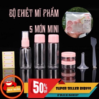 Bộ Chiết Mỹ Phẩm 5 món du lịch