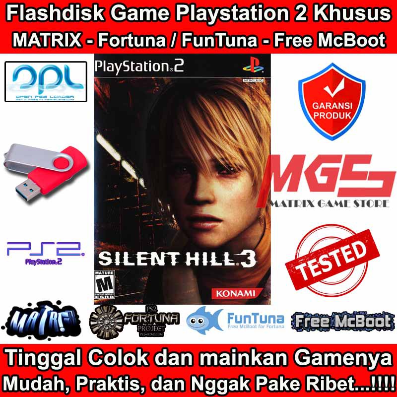 Máy Chơi Game Ps2 Ps 2 Silent Hill 3 Chất Lượng Cao