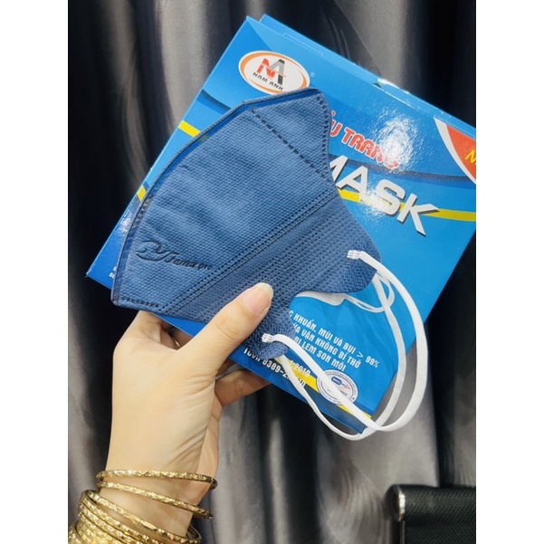 10cKHẨU TRANG 5D XANH ĐEN