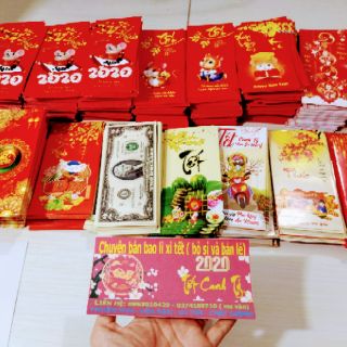 (combo) 50 cái bao lì xì năm 2020