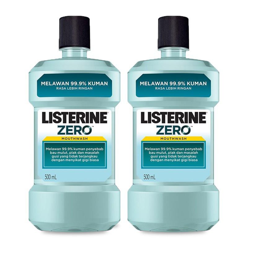 Set 2 Mô Hình Nhân Vật Listerine Zero 500ml