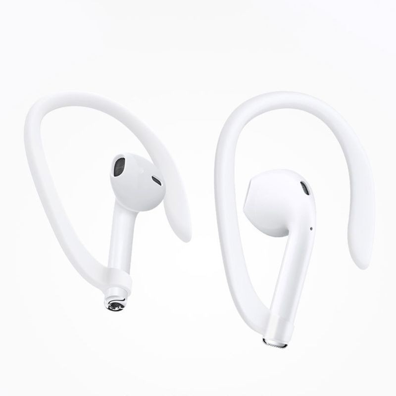 Cặp móc tai bằng silicon chống thất lạc thích hợp cho Airpods 1/ 2/ Pro