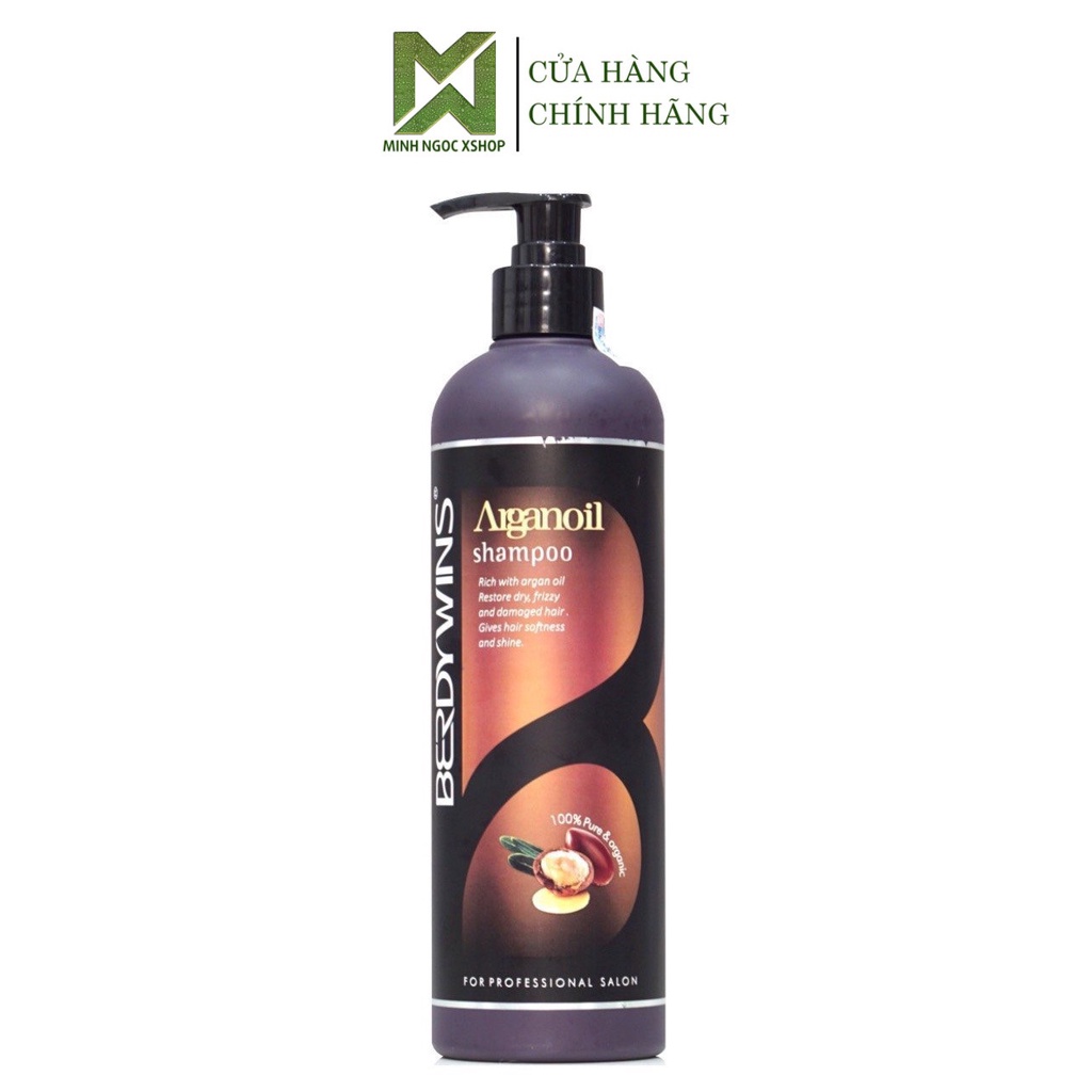Dầu gội phục hồi BERDYWINS ARGANOIL 500ml