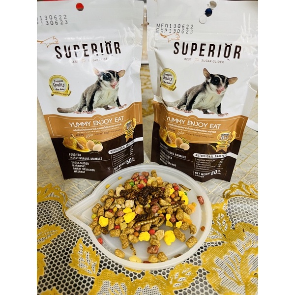 THỨC ĂN KHÔ SUPERIOR CHO SÓC BAY ÚC, HAMSTER