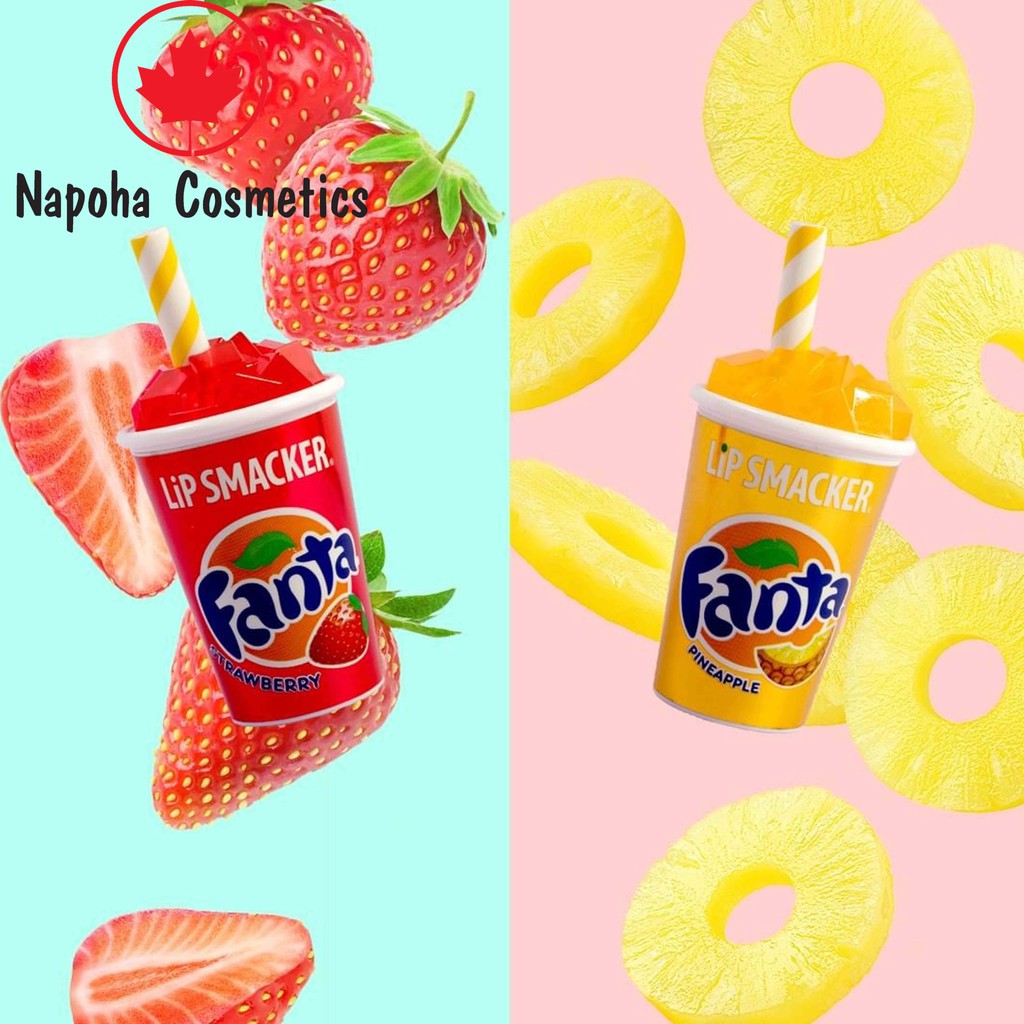 Son cốc Fanta vị dâu - Fanta Strawberry Cup Lip Balm