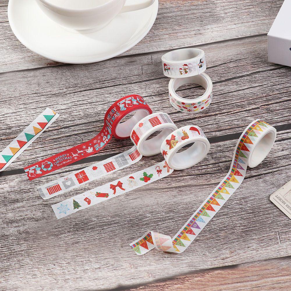PISTA 1 Cuộn Băng Keo Dán Bong Bóng Trang Trí Giáng Sinh DIY