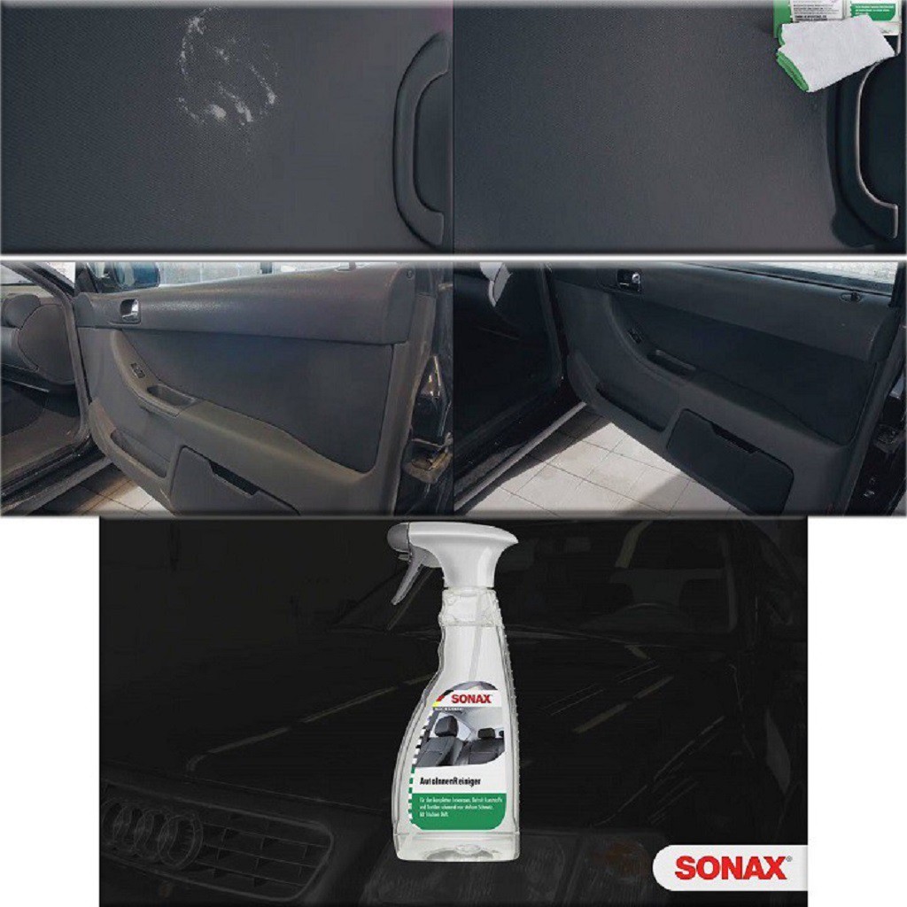 Dung dịch vệ sinh nội thất ô tô SONAX Interior Cleaner 321200 500ml - NHT Shop