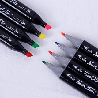 [CHUẨN CHẤT] BÚT DẠ 48 CÂY KÈM TÚI TOUCHSHI (48 cây bút)