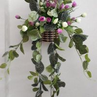 Giỏ hoa trà treo tường