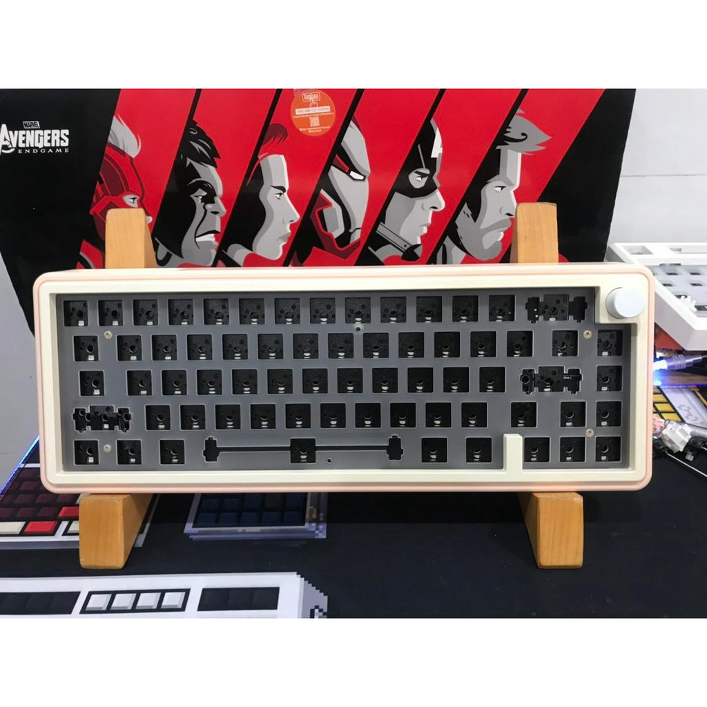 Bộ KIT bàn phím cơ CUSTOM LMK67 3 mode nhôm nguyên khối đã FULL MOD tại  TUNGCUSTOM